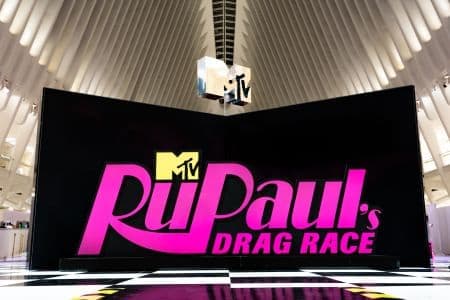 Wall for RuPaul Drag Race x MTV Event