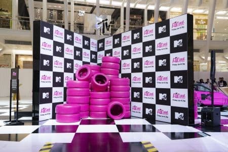Step & Repeat Wall for RuPaul Drag Race x MTV