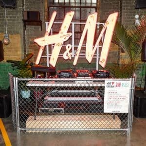 Neon Sign for H&M Event