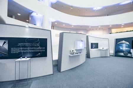 Walls for La Prairie Event at the Guggenheim