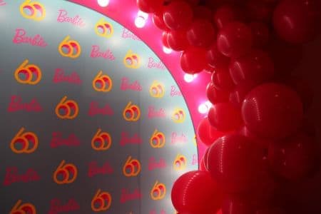 Lighting for Barbie Event