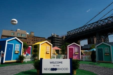 Tiny House Booths for HBO