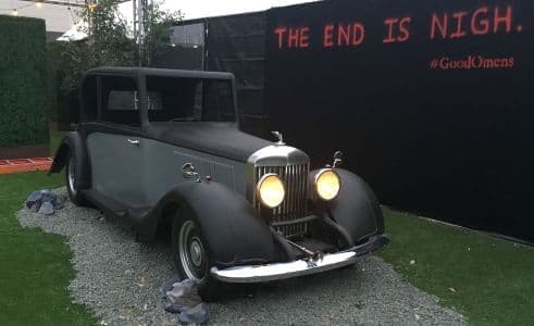 Hand Crafted Vehicle for Good Omens Event at SXSW