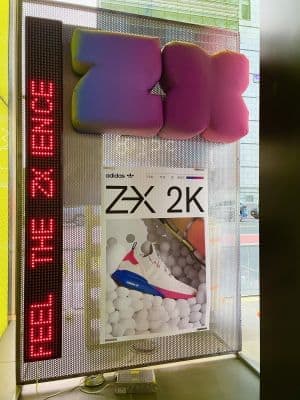 Retail Window Display for Adidas