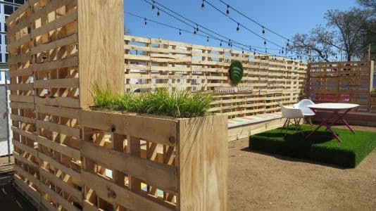 Wooden Deck for Spotify at SXSW