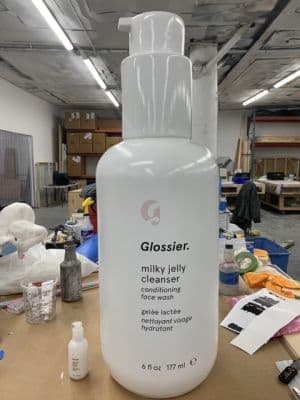 Large Scale 3D Printed Prop for Glossier