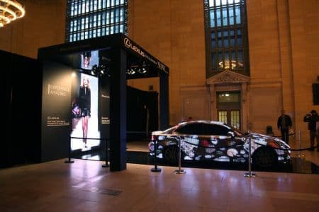 Vinyl Wrap for Lexus Event at Grand Central Station