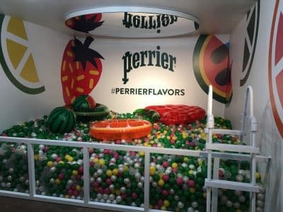 Giant Ball Pit for Perrier