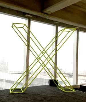 Metal Frame Sculpture
