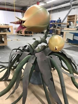 Large 3D Printed Sculpture for The Addams Family