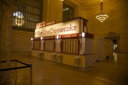Interactive Experimental Marketing Booth for Fiber One