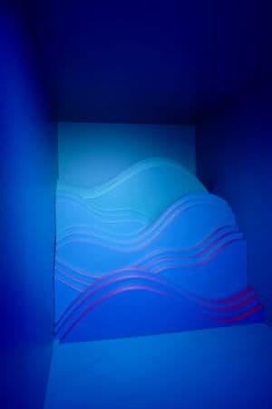 CNC Cut Photo Backdrop for Samsung Event