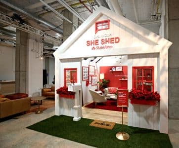 Booth for Bravocon x State Farm