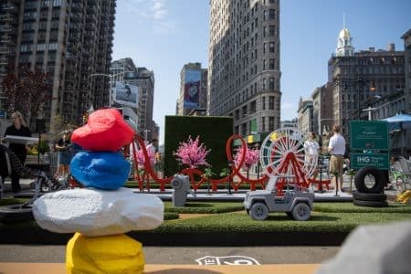 Miniature Golf Course Sculptures for IHG Rewards Club