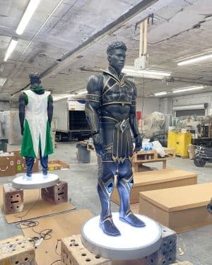 Large 3D Printed Sculptures for Fortnite