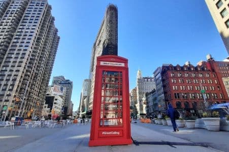 Phone Booth for Great Calling NY