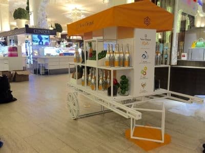 Cart for Veuve Clicquot