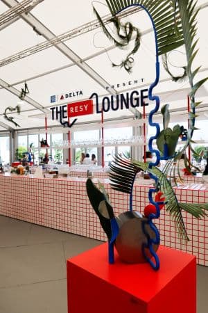 The RESY Lounge at Miami Art Basel 