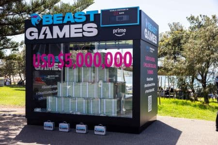 Amazon's Beast Games Sydney Activation x Factory360